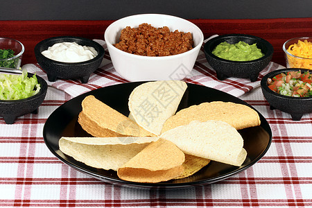 墨西哥墨西哥玉米饼完美膳食图片
