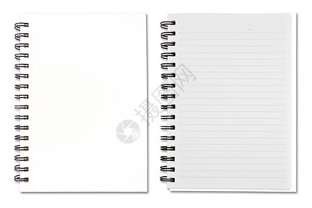 白空白笔记本书图片