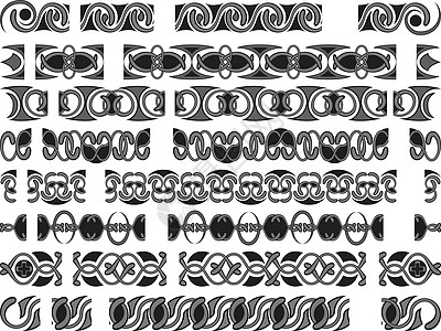 凯尔特风格国家边界插图磁带装饰品图片