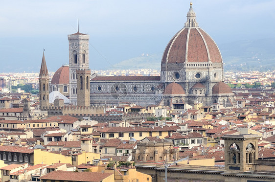 佛罗伦萨圆顶建筑学风景旅行古董地标世界宗教景观大教堂图片