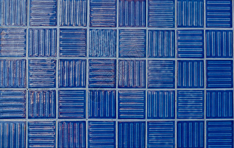 蓝砖纹理背景风格洗手间厨房浴室正方形墙纸马赛克蓝色陶瓷建筑学图片