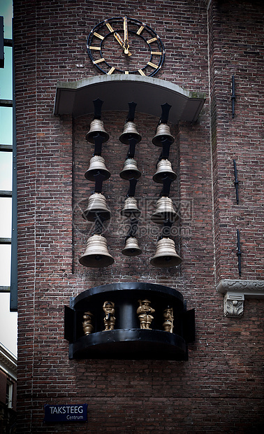 阿姆斯特丹老城钟钟钟图片