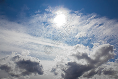 天空与太阳蓝色宗教基督场景精神臭氧晴天上帝天堂天气图片