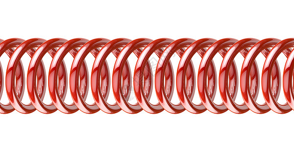 春天  正交红色机件车辆部分字法螺旋弹簧金属图片