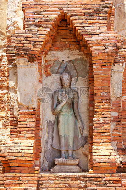 佛佛雕刻寺庙文化艺术佛陀旅行精神崇拜游客纪念碑信仰图片