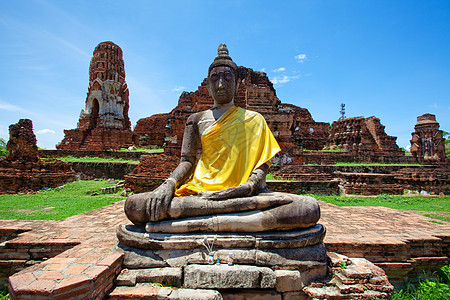 图像布达Buddha文化历史性石头宗教游客旅行热带建筑学天空地标图片