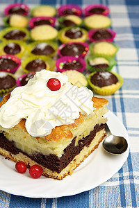 派和松饼蛋糕小吃烹饪奶油金子馅饼团体早餐甜点糕点图片