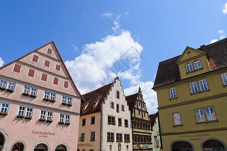 德国文化遗产街道城市古迹景观天空游客蓝天观光房屋图片