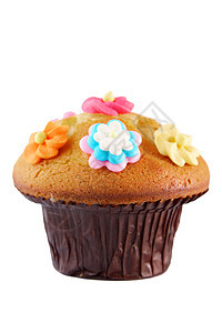 松饼面包馅饼蛋糕棕色早餐磁盘甜点产品美味装饰图片