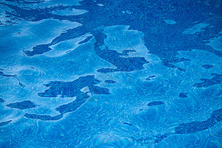 游泳池的水浪模式  背景情况波纹液体花纹反射波浪水池色彩运动场景水面图片