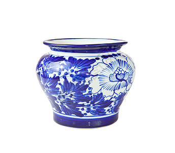 中国古董花瓶瓷器商品传统装饰陶器历史工艺花朵制品绘画图片