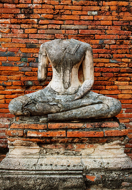 图像布达Buddha佛陀石头宗教冥想佛教徒文化艺术崇拜雕塑古董图片