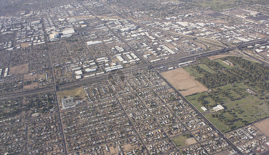 城市电网的航空街道建造照片住房住宅网格财产图片