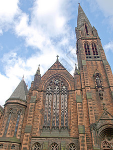 圣科伦巴教堂教会高地英语信仰王国宗教建筑雕塑雕像地标图片