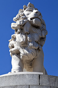 威斯敏斯特桥上的Coade Coade石石狮狮子地标雕像代码旅行建筑学城市历史景点观光图片