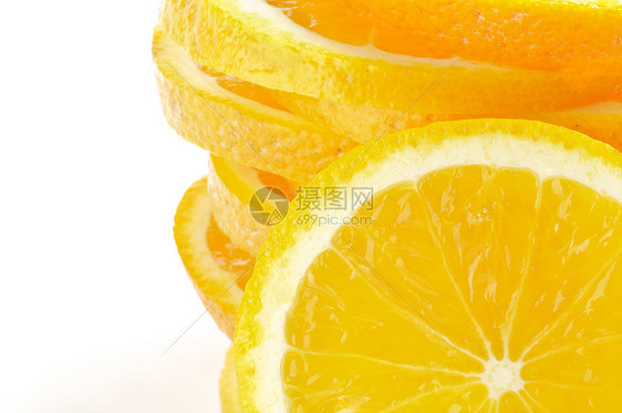 切片橙子架图片