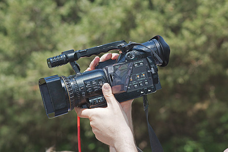 电视摄像机电影拍照职业镜片广播录像机运动视频镜头记录图片