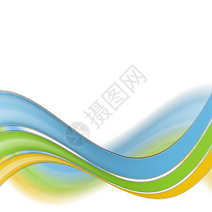背景蓝色艺术漩涡作曲科幻墙纸运动波浪线条绿色图片