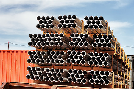 铝管合金管道金属圆形天空技术焊接工业图片