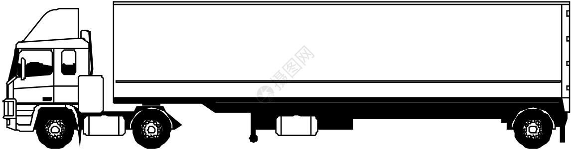 重货卡车国际车辆运输货车图片