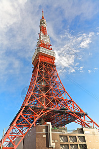 东京塔台地标建筑物城市建筑摩天大楼天线市中心旅行建筑学图片