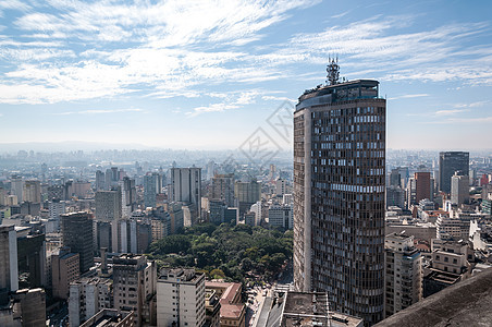 位于Sao Paulo市中心的意大利建筑旅游中心目的地建筑物摩天大楼办公楼景观天际城市明信片图片