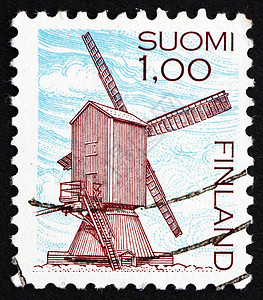 芬兰 1983年 芬兰Harrstrom风车图片