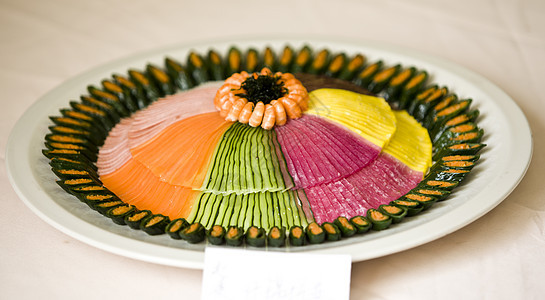 中国饮食文化 中国菜盘贝类佳肴素食饭厅中餐绿色海鲜美味蔬菜烹饪图片