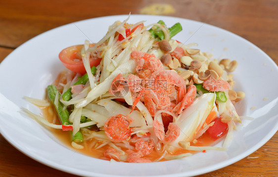 辣辣食品营养水果热带小吃辣椒木瓜蔬菜食物烹饪盘子图片