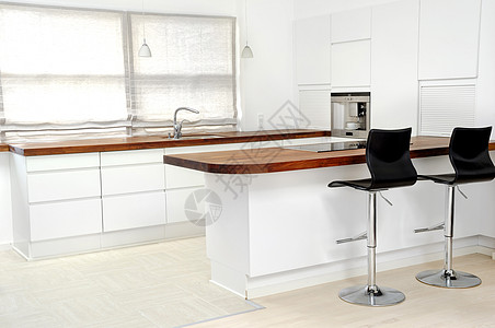 现代厨房座位台面地面房间内阁桌子制品烹饪装修奢华图片