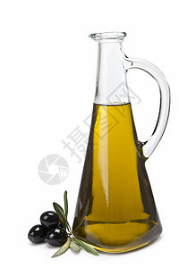 美丽的橄榄油瓶图片