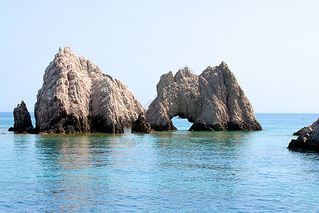 海和海蓝色海岸线支撑阳光旅行岩石天堂太阳假期海岸图片