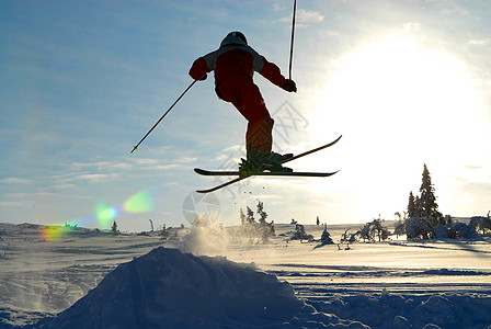 滑雪滑雪镜休闲乐趣手套运动滑雪杖啤酒花享受衣服运动服图片
