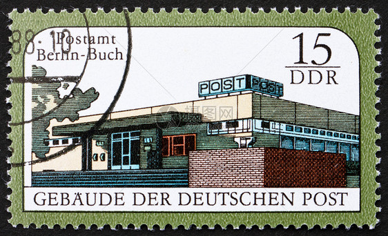 GDR 1988年柏林邮局图片