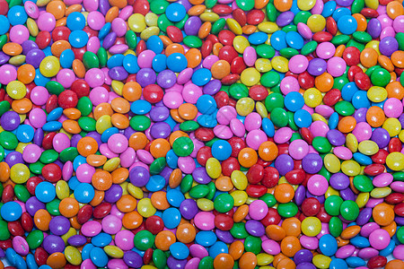 巧克力按钮紫色绿色黄色糖果食物橙子粉色蓝色红色图片