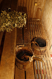 桑水长椅卫生棕色保健木头温泉温度图片