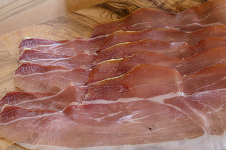 Prosciutto 专利火腿摇床水果午餐沙拉猪肉牛肉面包香料美食图片