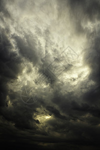 戏剧天空场景危险风暴地平线气候环境天气飓风阳光雷雨图片