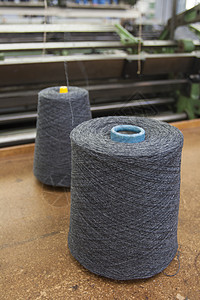 纺织品生产编织制造工厂纺织厂棉布材料机器翘曲纤维羊毛棉纺厂图片