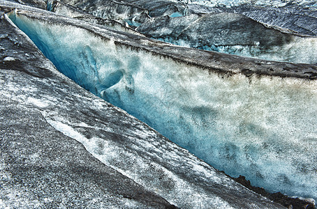 冰川山沟洞穴冰山场景季节山脉高度峡谷蓝色远足图片