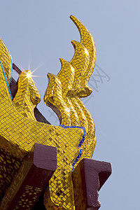 泰国圣殿屋顶佛教徒历史雕像历史性建筑寺庙公园信仰国家冥想图片