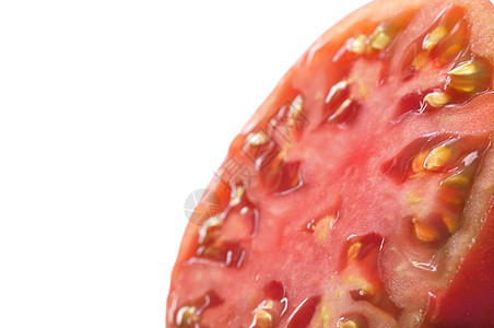 切片番茄蔬菜种子传家宝水果植物红色宏观水平图片