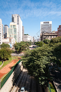 圣保罗市的建筑物财产天空首都摩天大楼房子市中心城市旅游大街建筑学图片