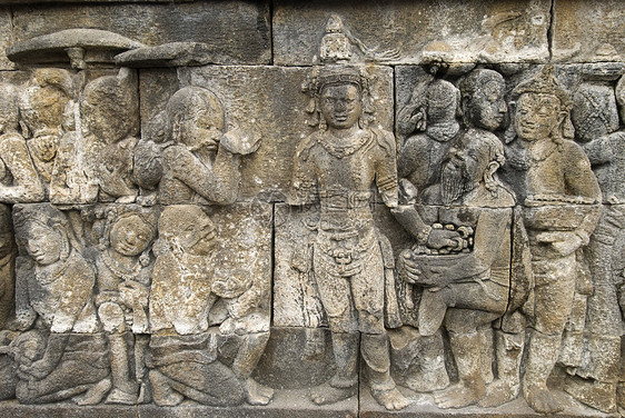 鲜芽的果冻寺庙佛教徒旅游石头纪念碑废墟建筑学传统装饰品游客图片