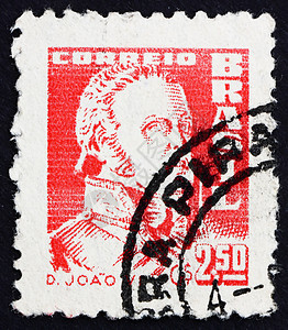 1959年巴西邮票 国王Dom John VI图片