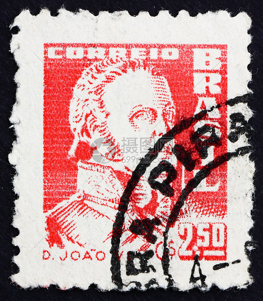 1959年巴西邮票 国王Dom John VI图片