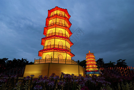 中国塔寺庙东禅旅行文化宝塔溪流建筑学遗产宗教图片