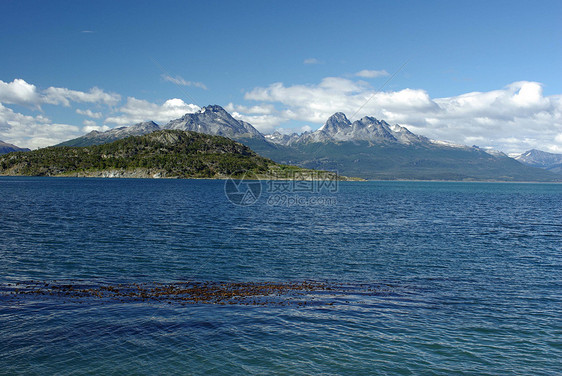 阿根廷地貌景观峡湾海洋风景荒野海岸顶峰图片