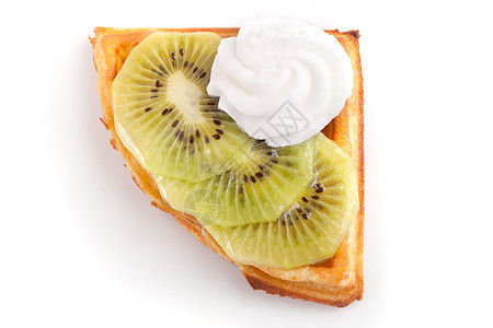 Kiwi tart 切片食谱鸡尾蛋糕早餐甜点糕点水果盘子酒杯香草图片