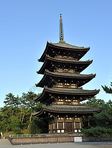 纳尔宝塔神社地标宗教文化建筑学传统神道寺庙公园图片